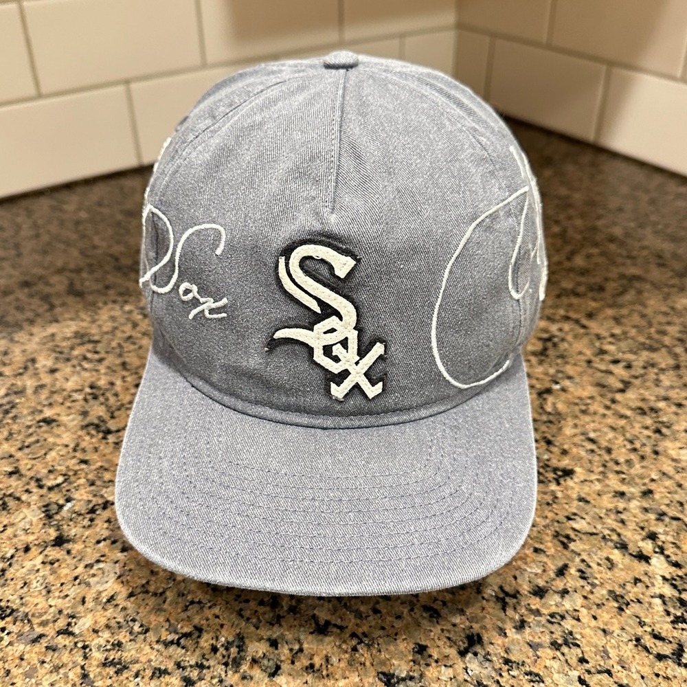 Chicago White Sox New Era 19TWENTY Hat Snapback Men OS Gray Cotton